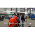 Small rock crusher for brick block machine